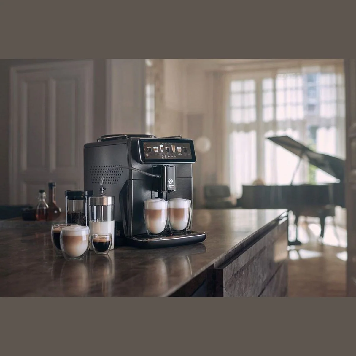 Saeco Xelsis Suprema SM8885/00, 22 Kaffeespezialitäten, 8 Benutzerprofile 5