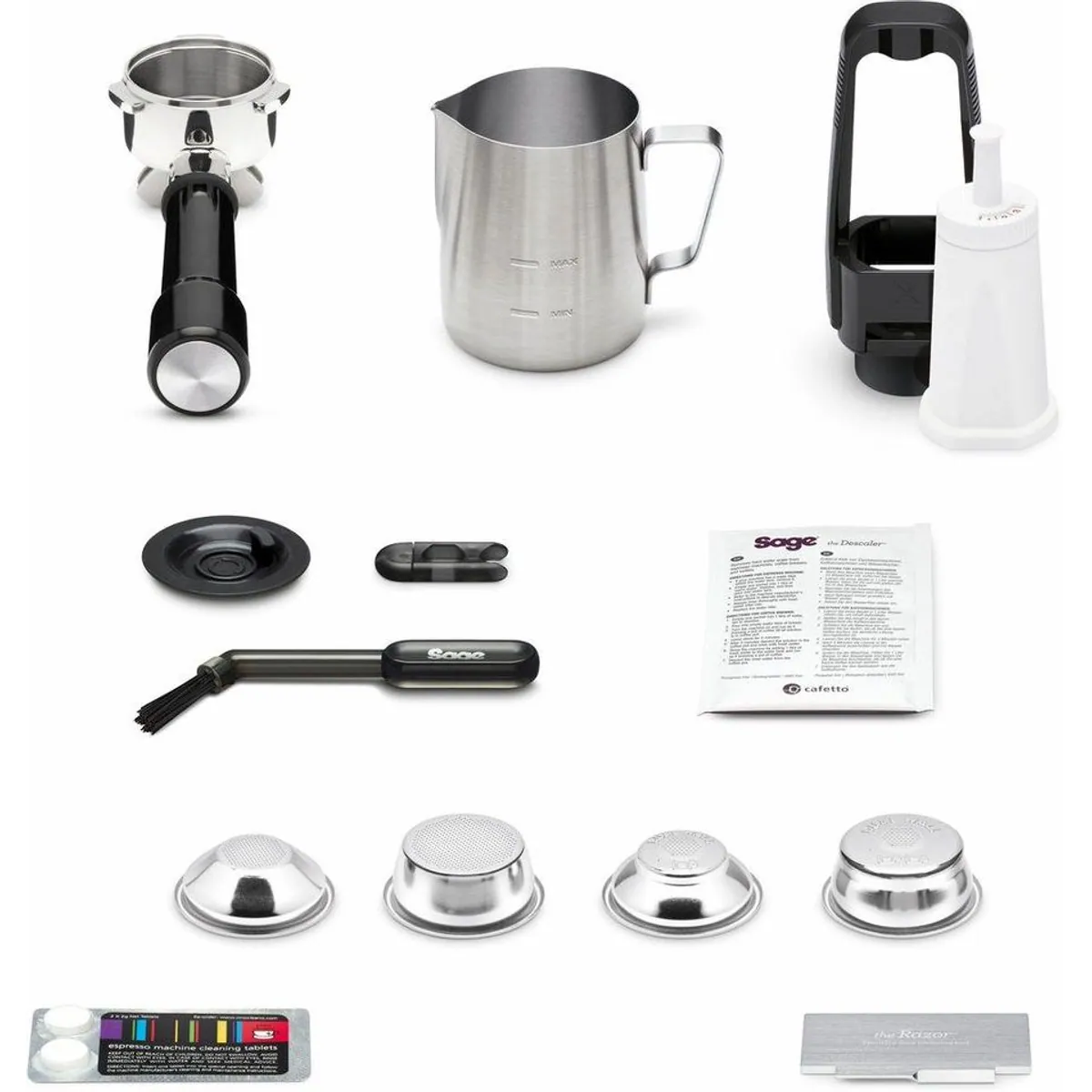 Sage Barista Touch Impress SES882BSS, präzise Extraktion, schnelles Aufheizen, Barista-Anleitung 4