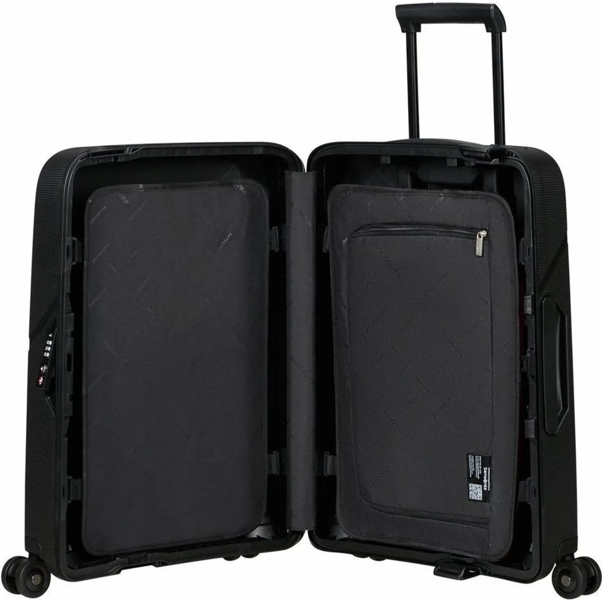 Samsonite Magnum Hartschalen-Trolley, leicht, 4 Rollen, 3-Punkt-Verriegelung 3