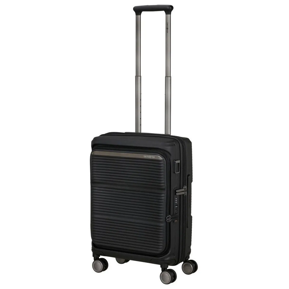 Samsonite Paralux Hartschalen-Trolley, 4 Rollen, praktisches Trolleysystem 2