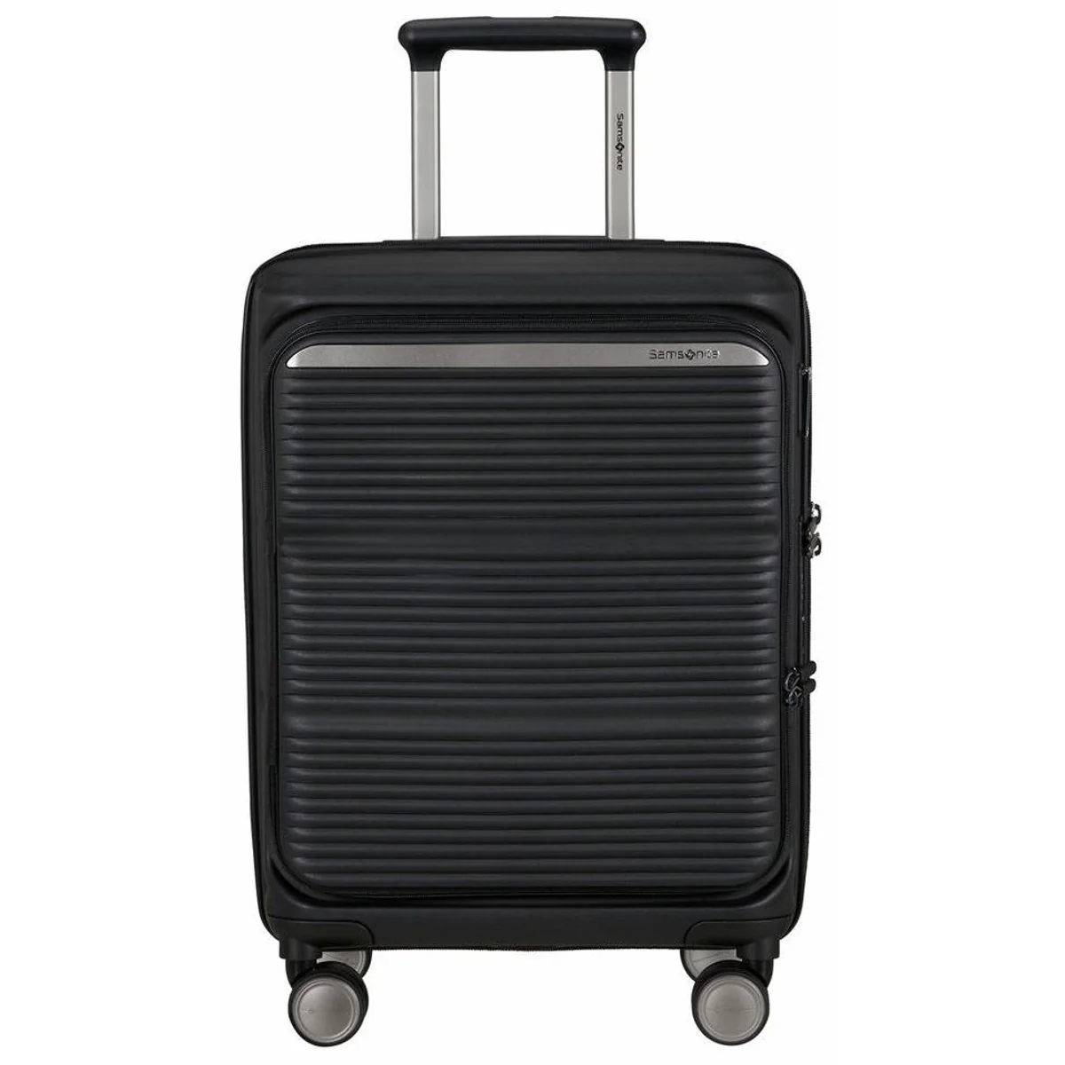 Samsonite Paralux Hartschalen-Trolley, 4 Rollen, praktisches Trolleysystem 3