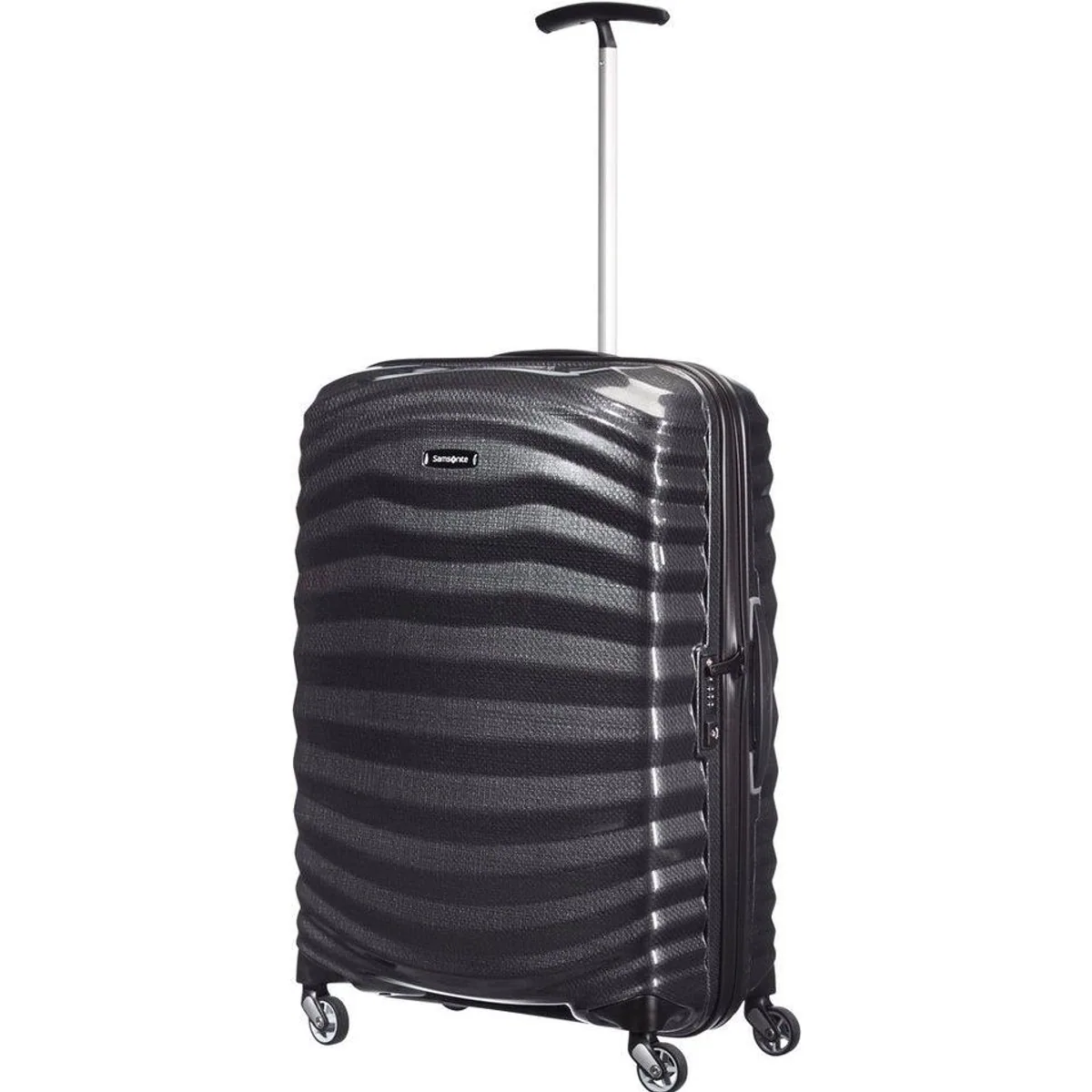 Samsonite Lite-Shock Hartschalen-Trolley, leicht & stoßfest, 4 Rollen