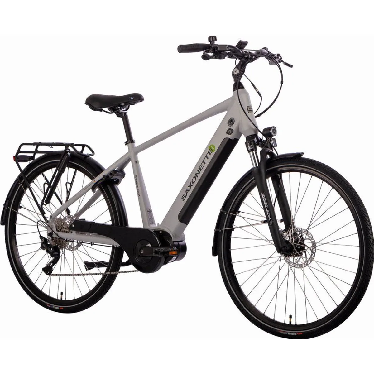 SAXONETTE Premium Sport E-Bike, 10 Gang, Mittelmotor, 522 Wh, hydraulische Scheibenbremsen 2