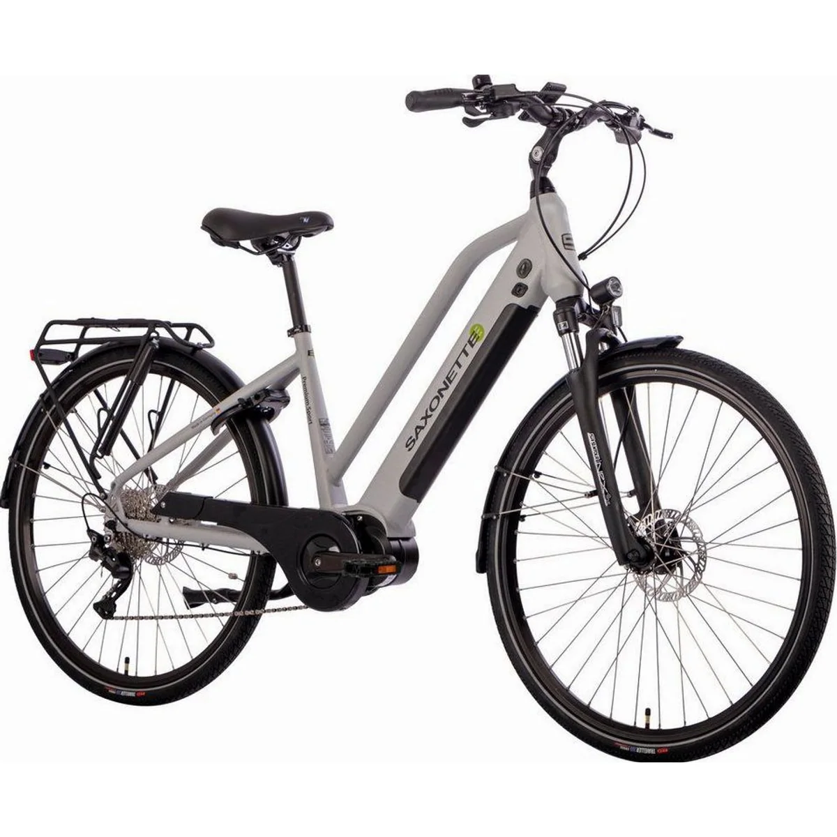 Saxonette Premium Sport E-Bike, 10 Gang, 522 Wh Akku, Mittelmotor 2