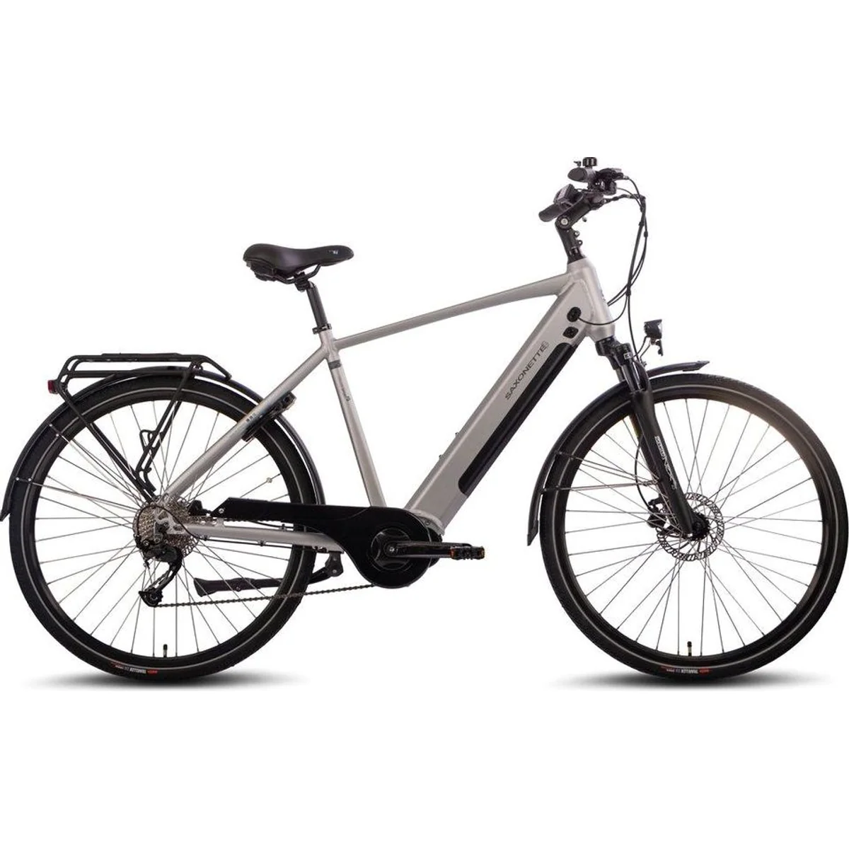 SAXONETTE Deluxe Sport E-Bike, 9-Gang Shimano, Mittelmotor, 418 Wh