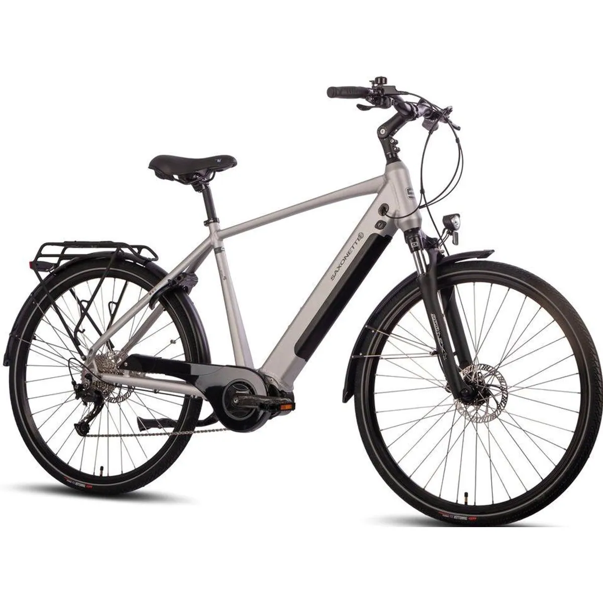 SAXONETTE Deluxe Sport E-Bike, 9-Gang Shimano, Mittelmotor, 418 Wh 2