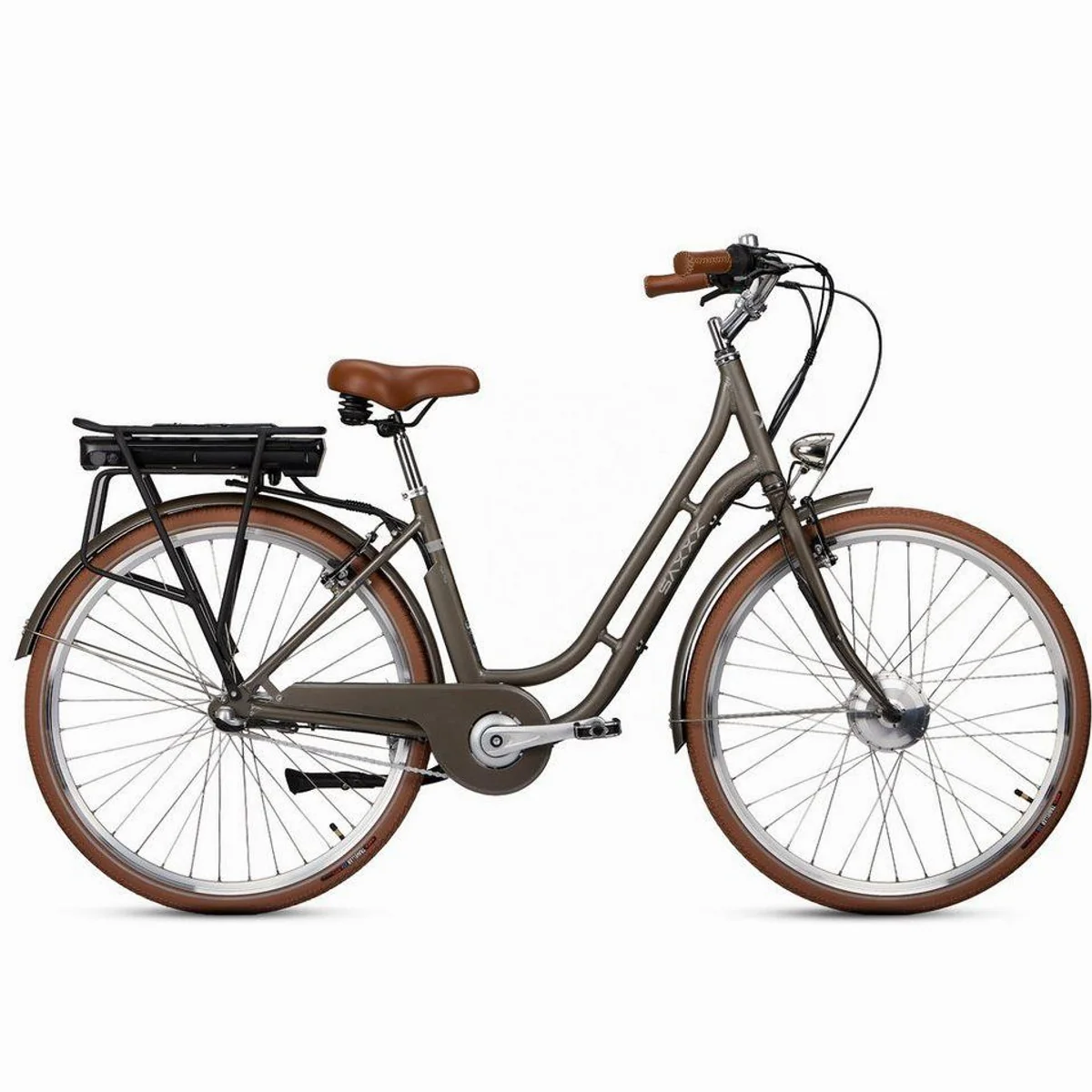 SAXXX E-Bike Cityrad 28 Zoll, hohe Reichweite, 3-Gang Shimano Nexus