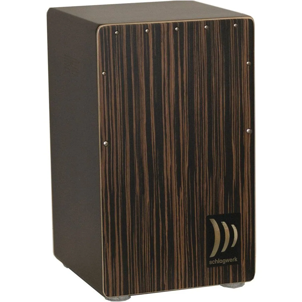 Schlagwerk 2InOne Deluxe Cajon CP 432 Makassar, kraftvoller Bass, einzigartiger Korpus, satter Snaresound 2