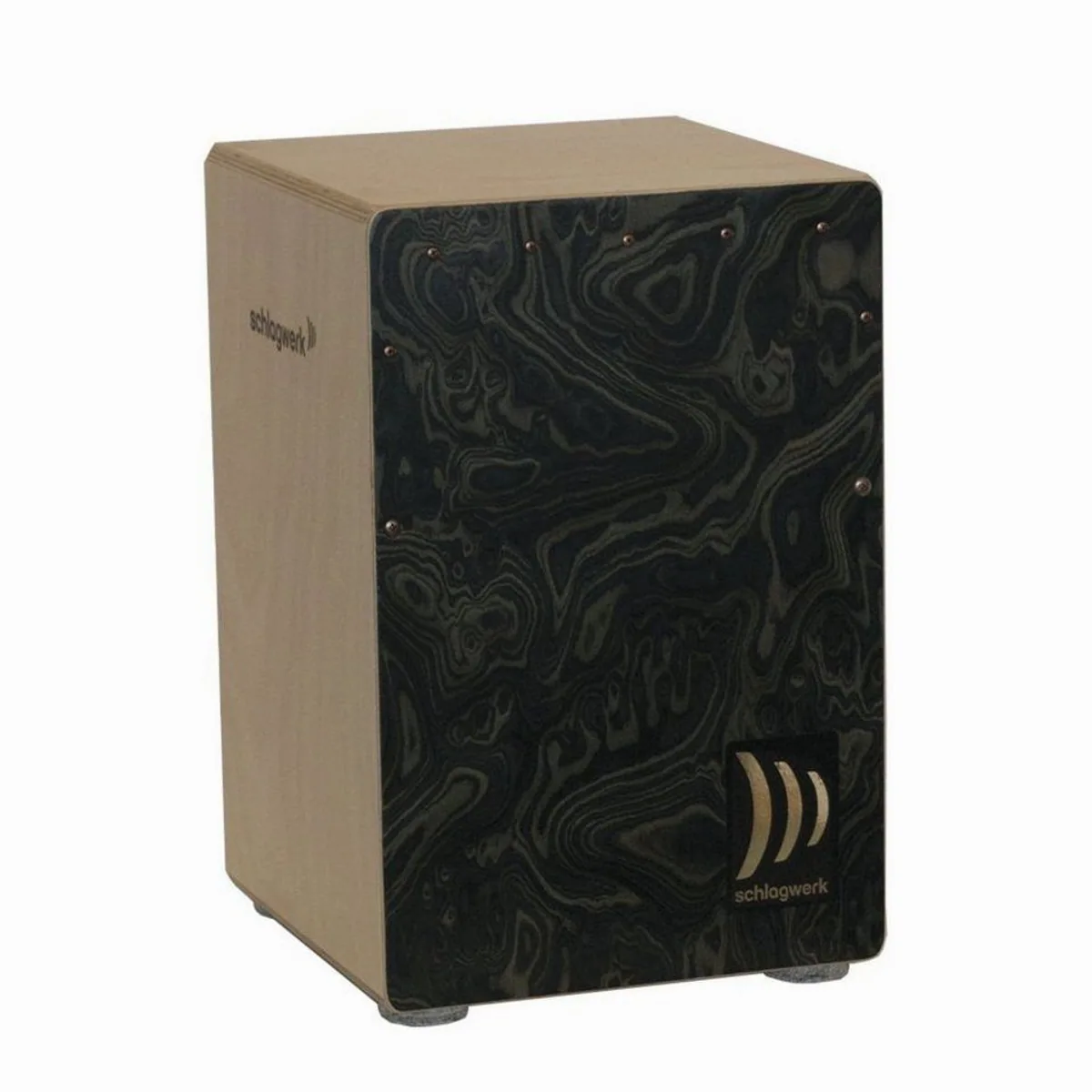 Schlagwerk Cajon la Peru CP4006, warmer Bass, brilliante Saitenansprache, 45 cm Höhe