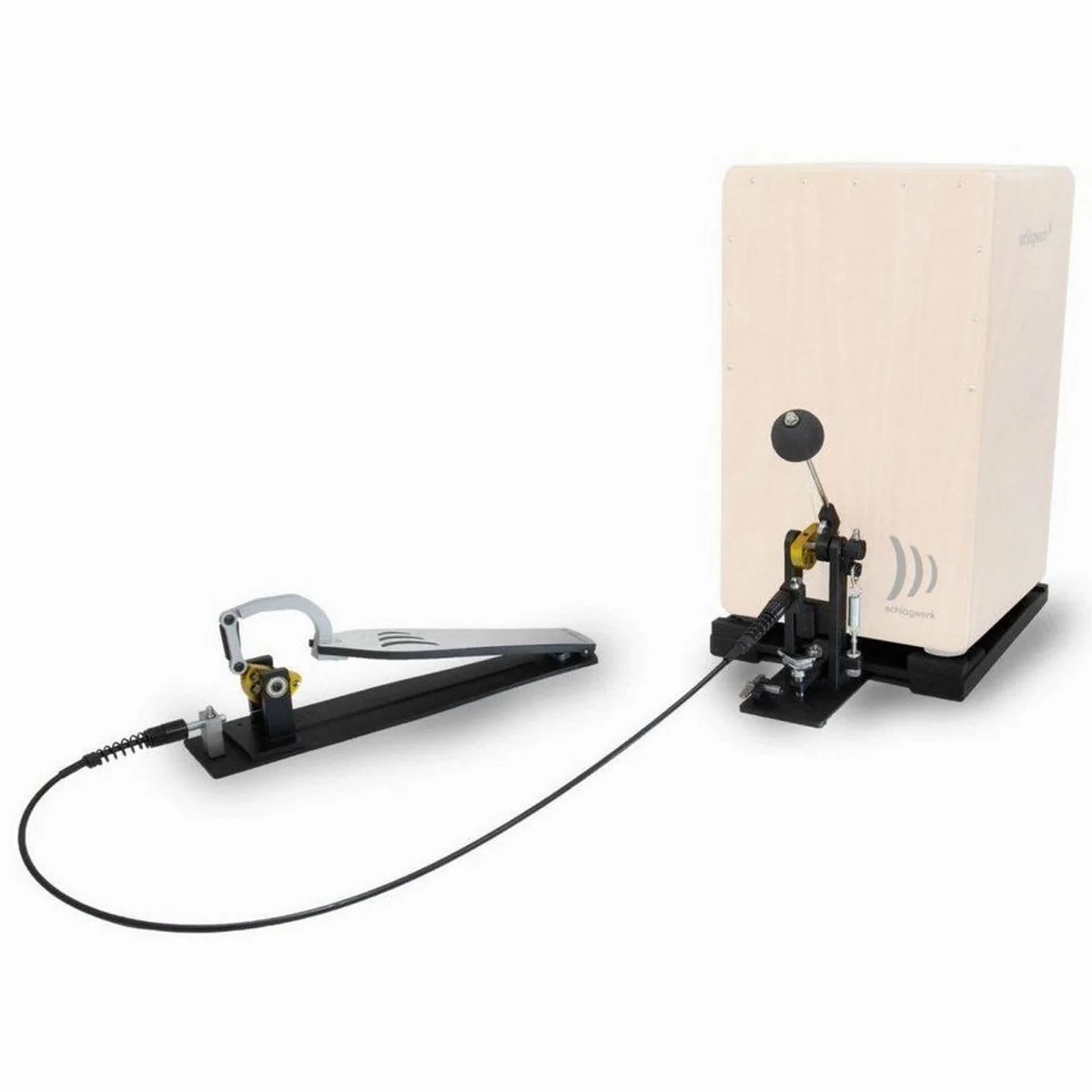 Schlagwerk CAP200 Cajon-Pedal, flexibles Remote-Kabel, leichtgängiger Lauf