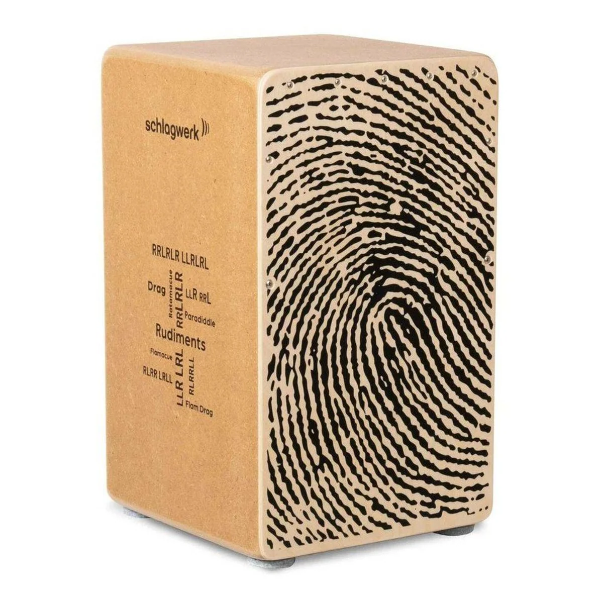 Schlagwerk CP82 Cajon, ideal für Einsteiger, handgefertigt, attraktiver Design-Print