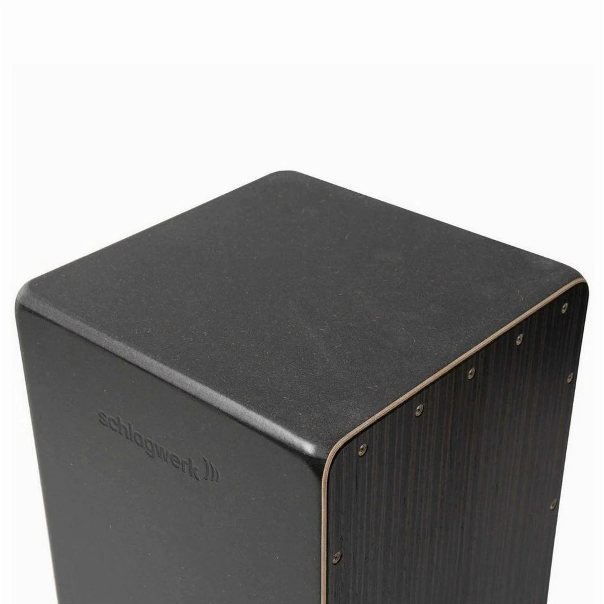 Schlagwerk CP91 Cajon, ideal für Einsteiger, Hard Coal Stripes Design 3
