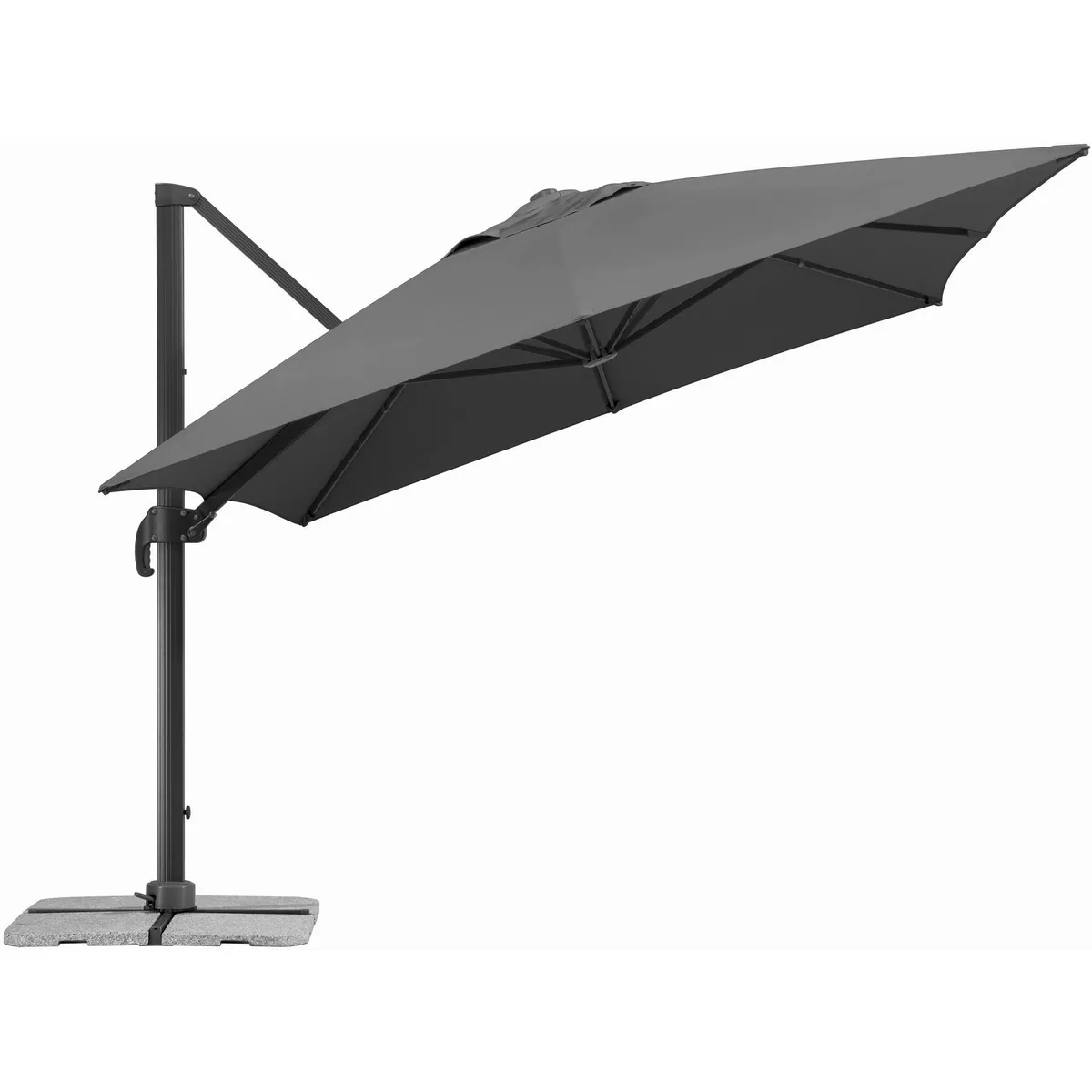 Schneider Ampelschirm Rhodos Grande, 300x400 cm, mit Schutzhülle und Ständer 4