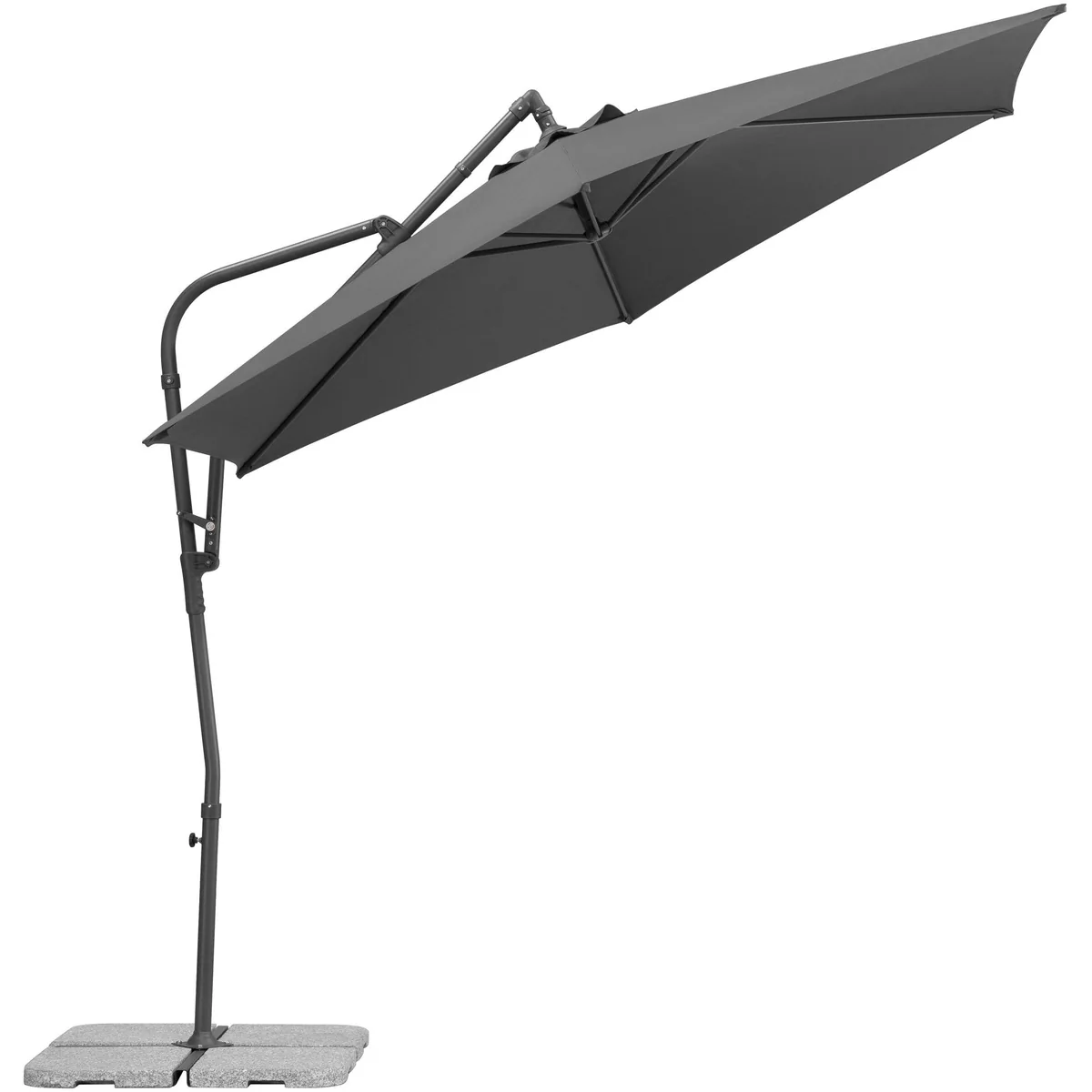 Schneider Ampelschirm Genua, stabiler Schirmständer, ideal für Garten und Terrasse 5