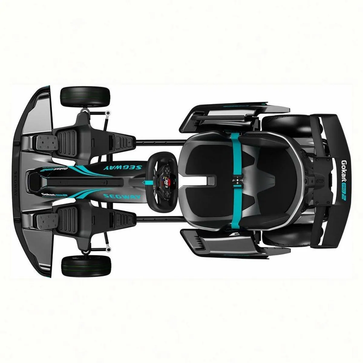 Segway Gokart PRO 2, 3-in-1 Funktion, 43 km/h Höchstgeschwindigkeit, Drift-Assistenzsystem 5