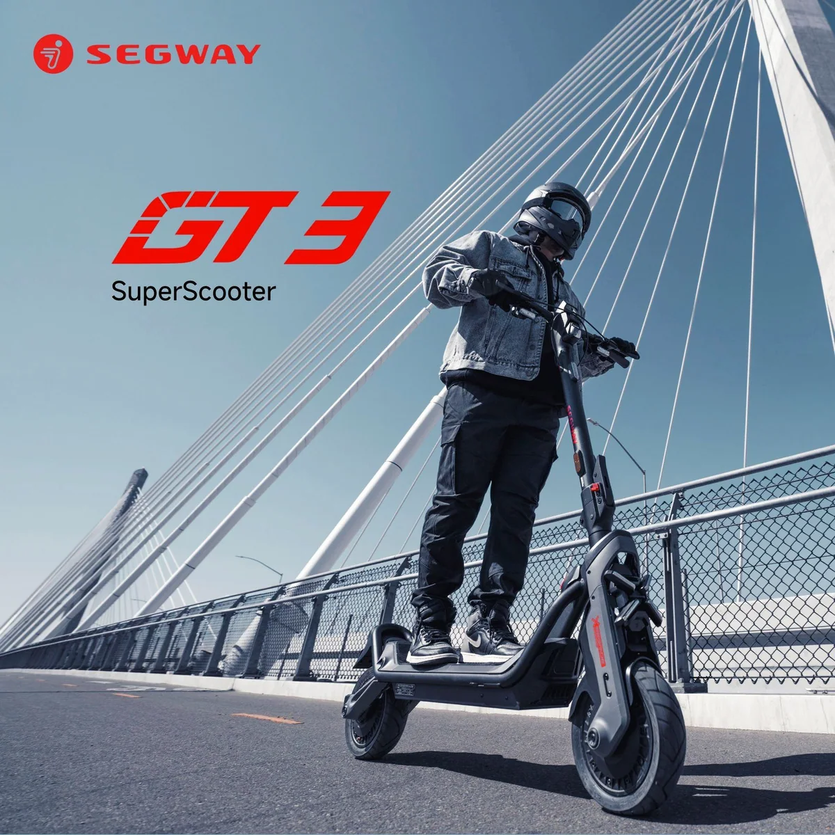 Segway GT3 D E-Scooter, 700 W, 95 km Reichweite, IPX6 2
