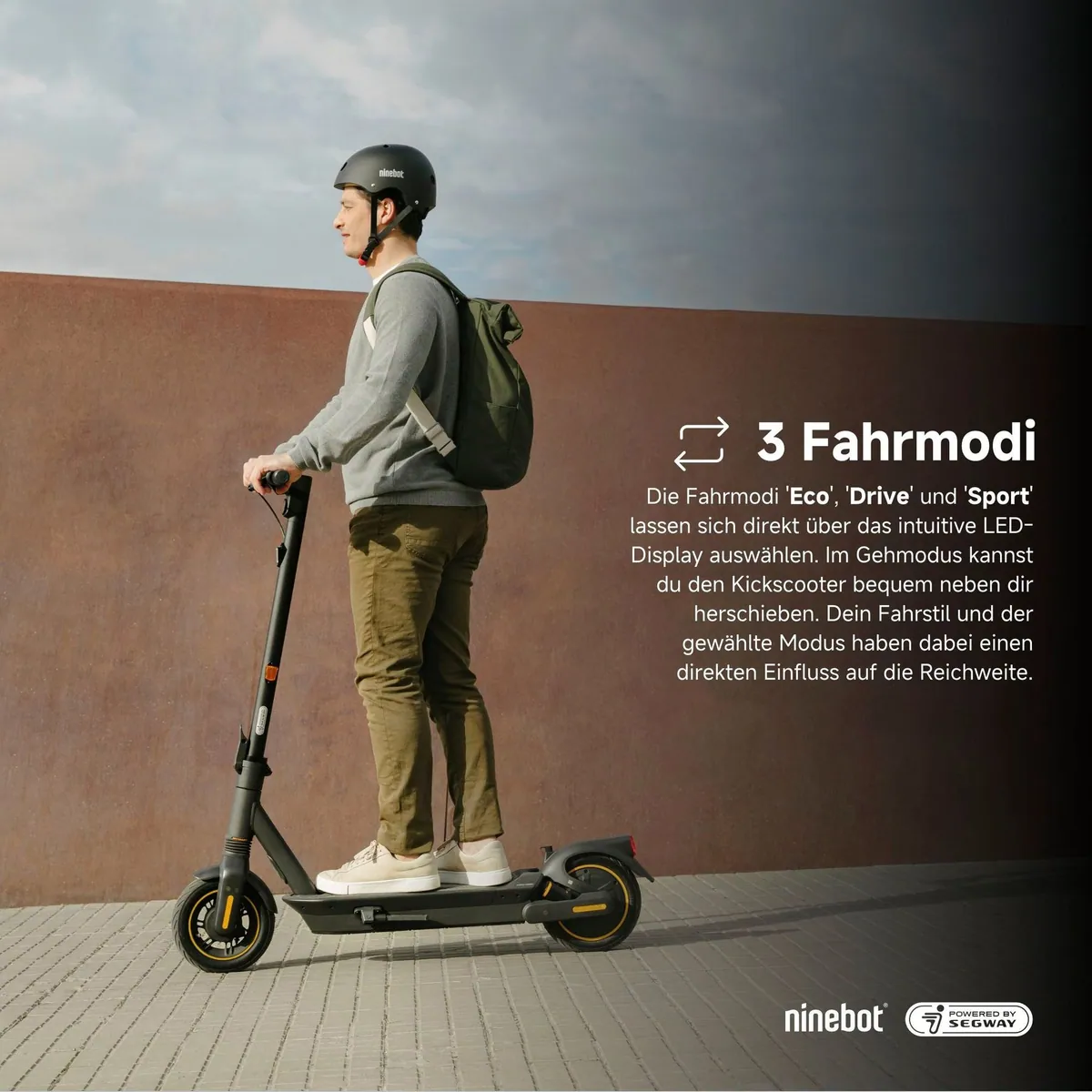 Segway KickScooter MAX G2, 70 km Reichweite, 20 km/h, Straßenzulassung 3