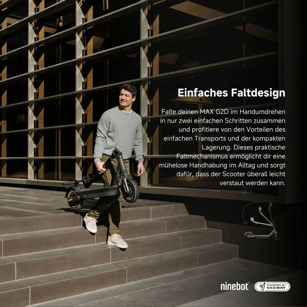 Segway KickScooter MAX G2, 70 km Reichweite, 20 km/h, Straßenzulassung 4