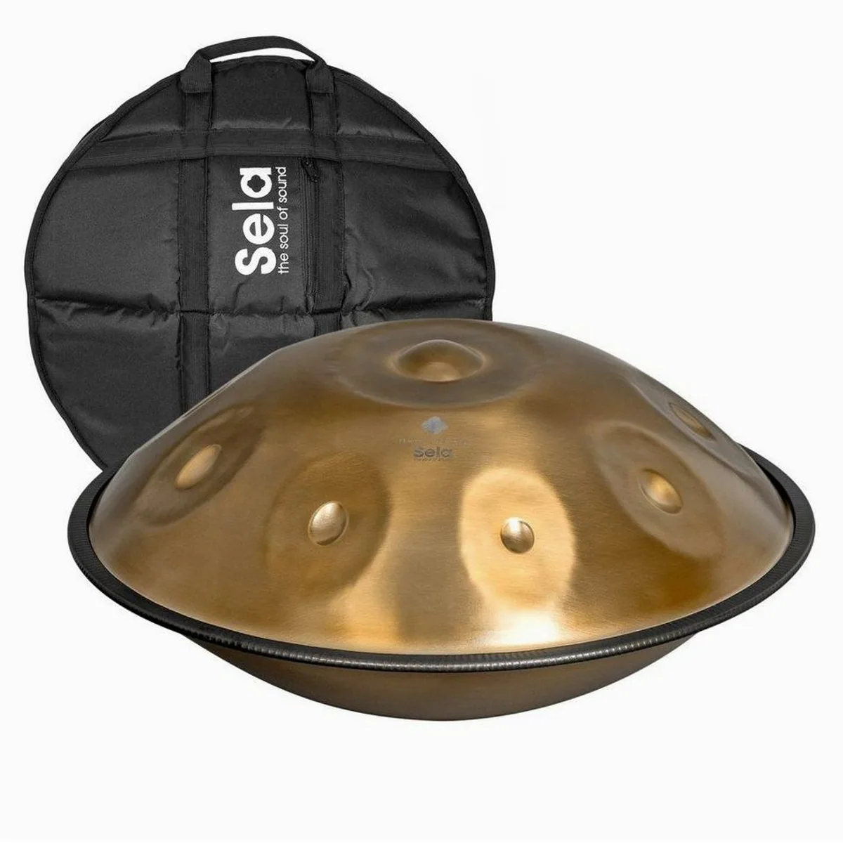 Sela SE211 Harmony Handpan F Low Pygmy, warmer Klang, handgefertigt, inkl. Rucksacktasche