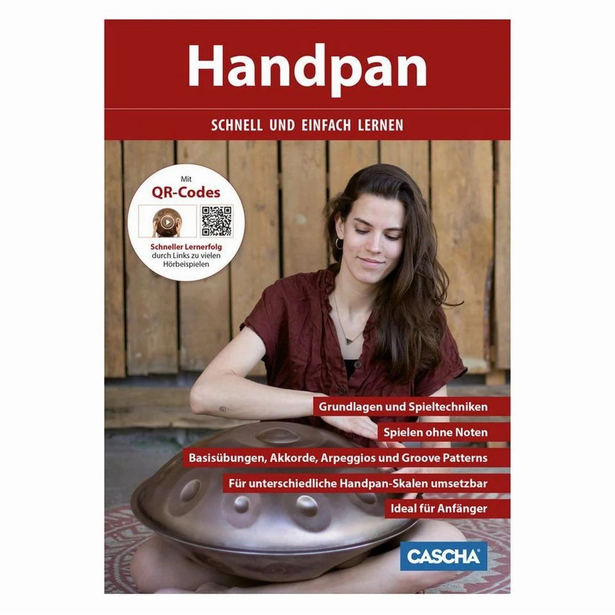 Sela SEHP202 Harmony D-Amara Handpan, 11 Töne, inklusive Lehrbuch und Tasche 5