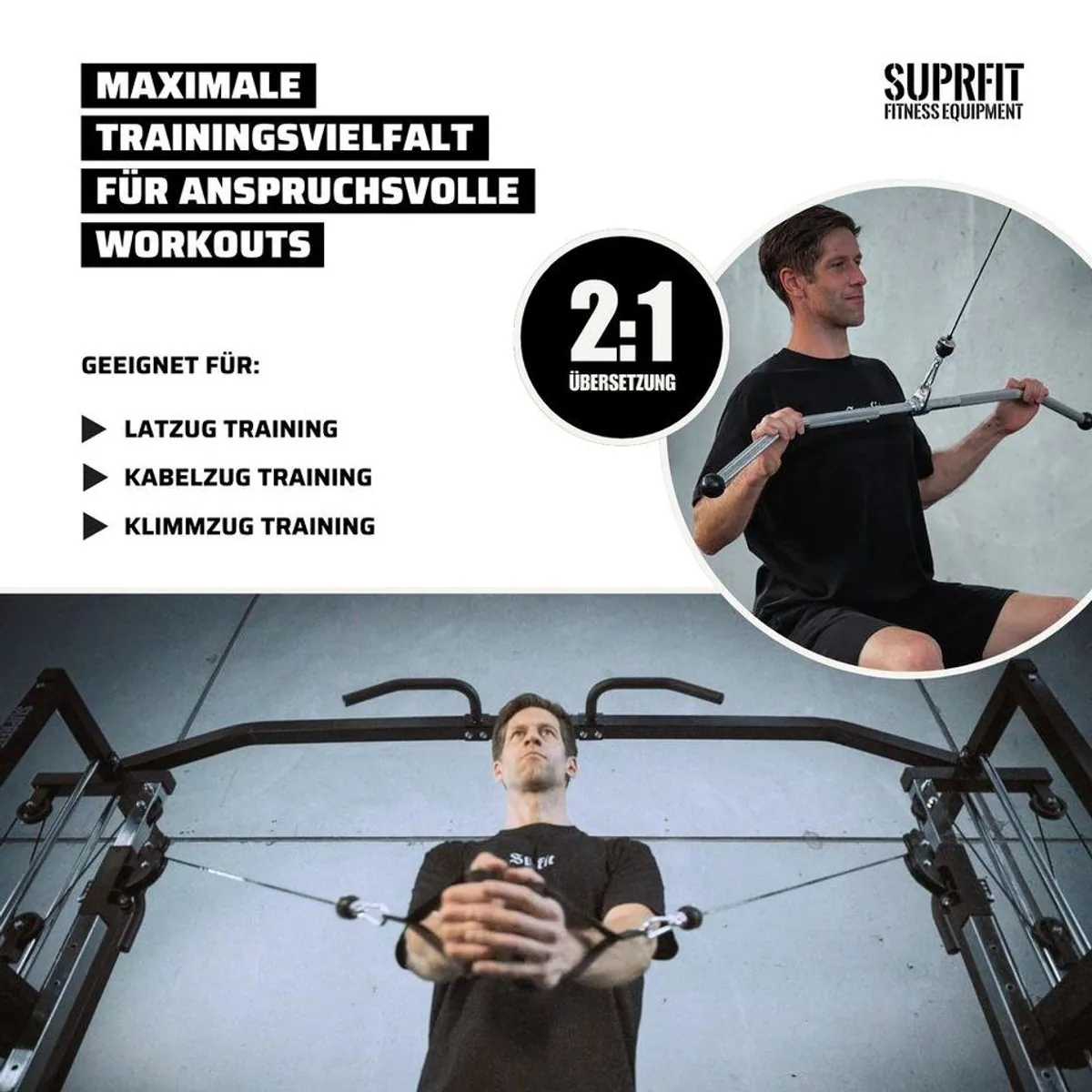 SF SUPRFIT Hallador Kraftstation, vielseitige Cable Station für Zuhause 3