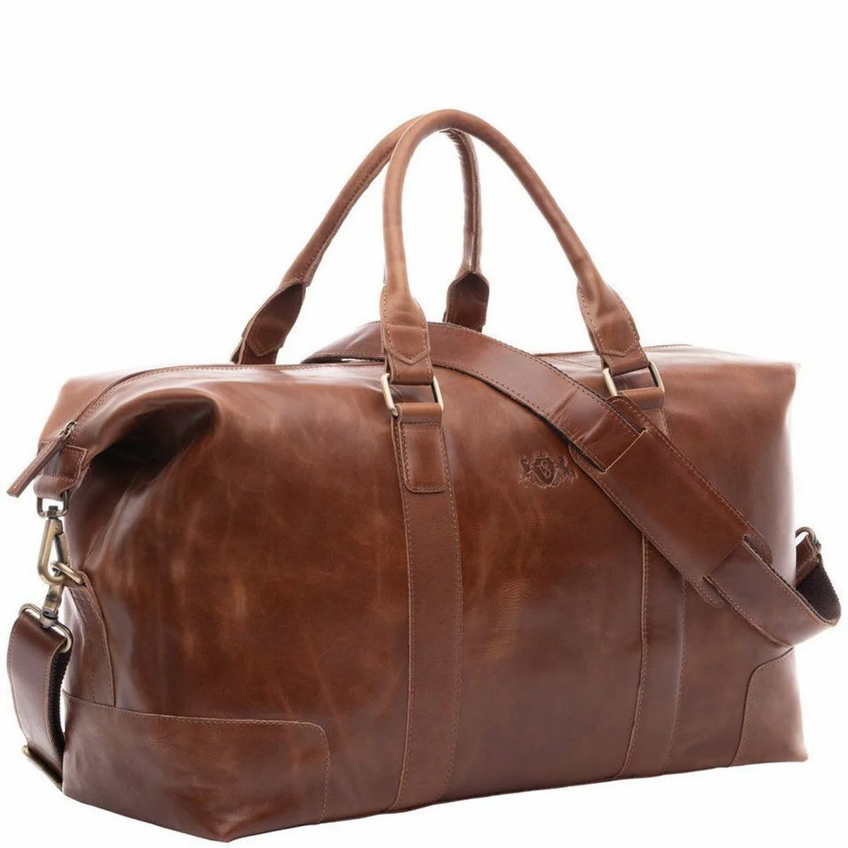 SID & VAIN JEREMY Weekender, hochwertiges Leder, geräumig, stilvolles Design