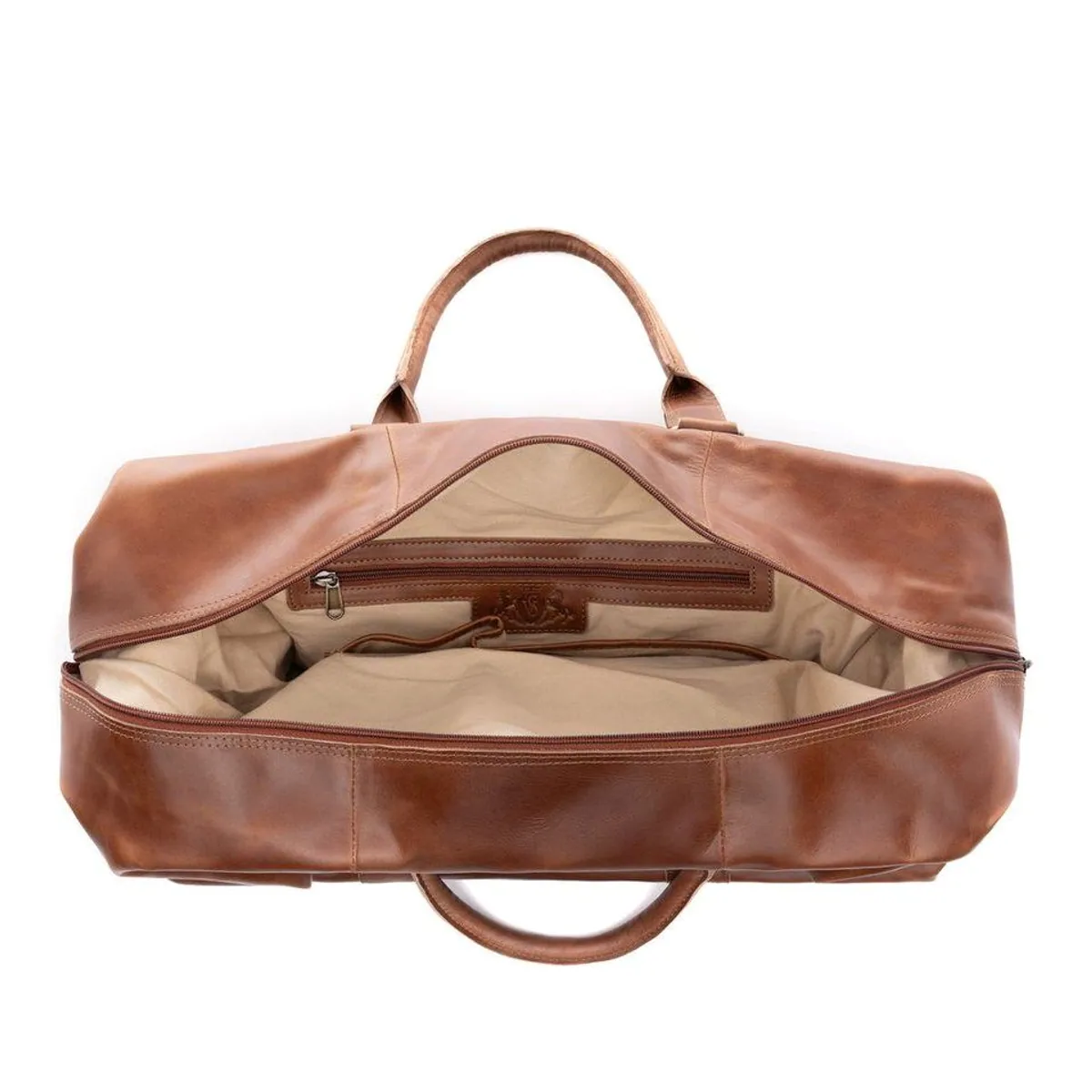 SID & VAIN JEREMY Weekender, hochwertiges Leder, geräumig, stilvolles Design 3