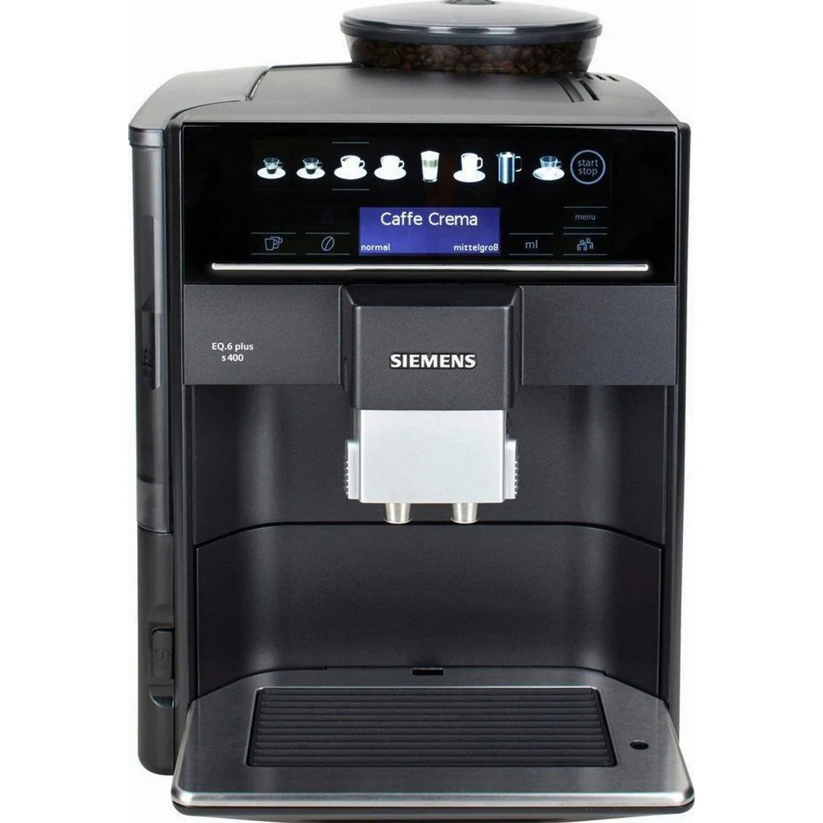SIEMENS EQ6 plus s400 Kaffeevollautomat, Doppeltassenfunktion, Keramikmahlwerk, intuitive Bedienung 4