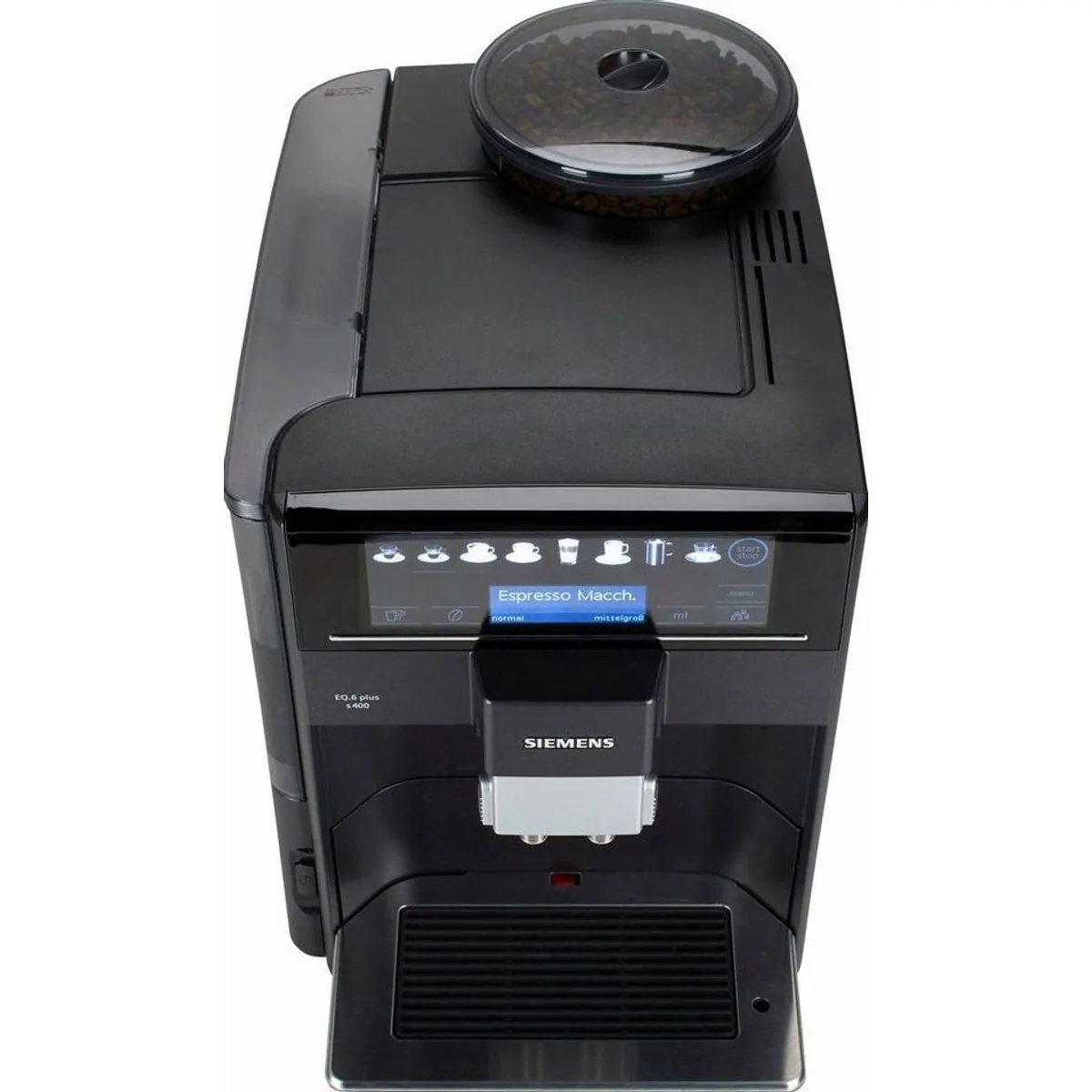 SIEMENS EQ6 plus s400 Kaffeevollautomat, Doppeltassenfunktion, Keramikmahlwerk, intuitive Bedienung 5