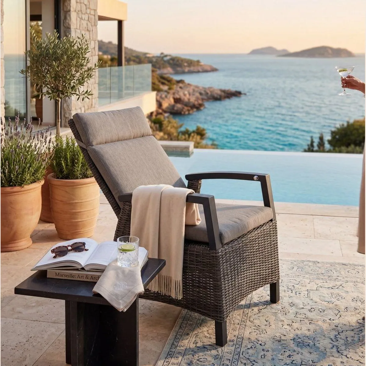 Siena Garden Corido Diningsessel Move, elegantes Design, wetterfest, verstellbarer Sitzkomfort 2