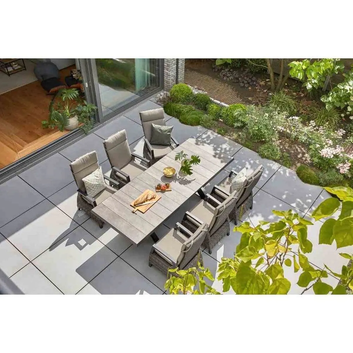 Siena Garden Corido Diningsessel Move, elegantes Design, wetterfest, verstellbarer Sitzkomfort 3