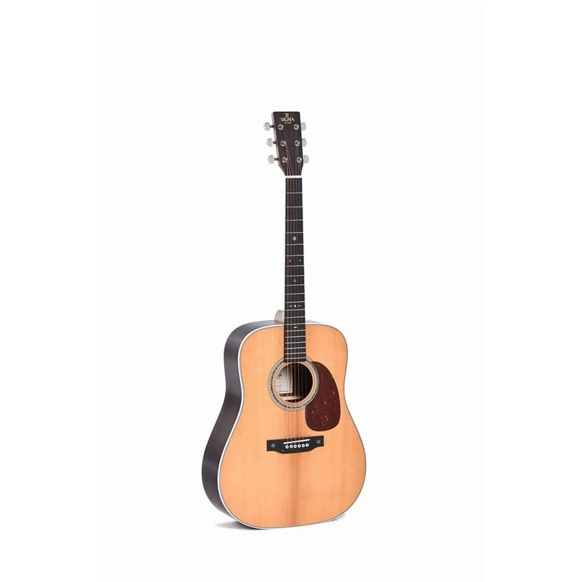 SIGMA DT-1E Elektro-Westerngitarre, kräftiger Sound, Fishman Tonabnehmer, Dreadnought-Bauform