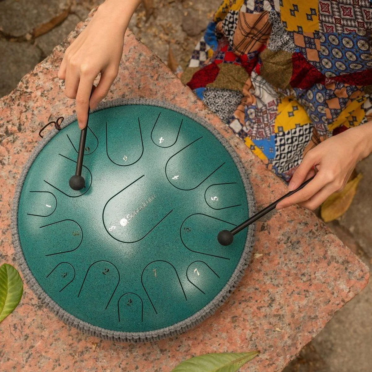 Sonodrum Premium Zungentrommel, 15 Töne in C-Dur, klarer Klang und Tragetasche 2