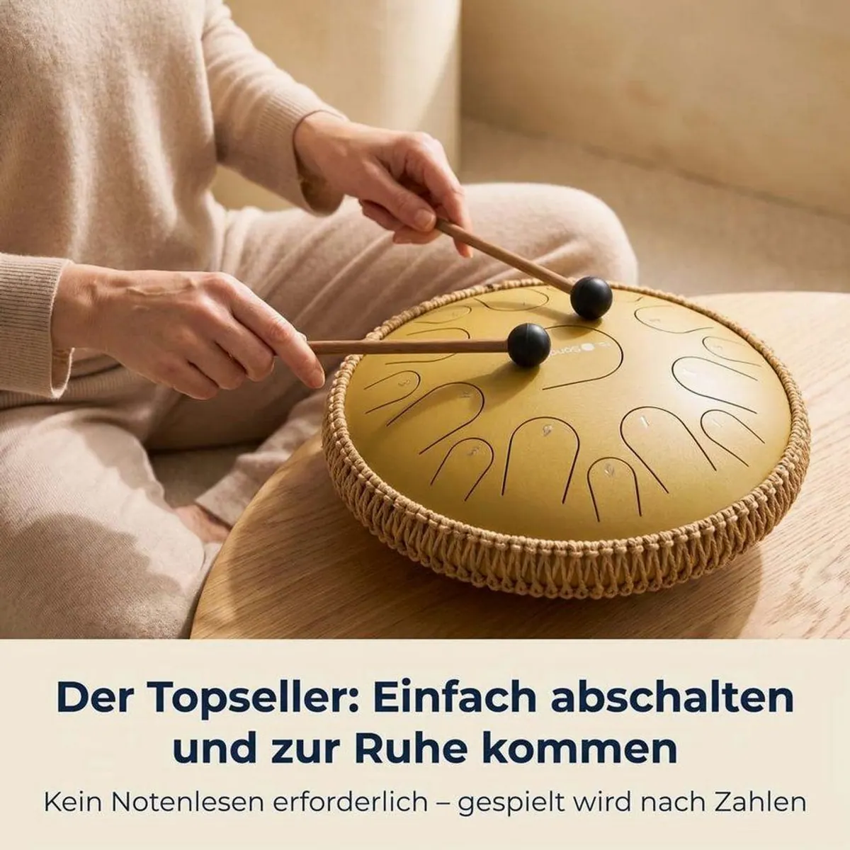 Sonodrum Premium Zungentrommel, 15 Töne in C-Dur, klarer Klang und Tragetasche 5