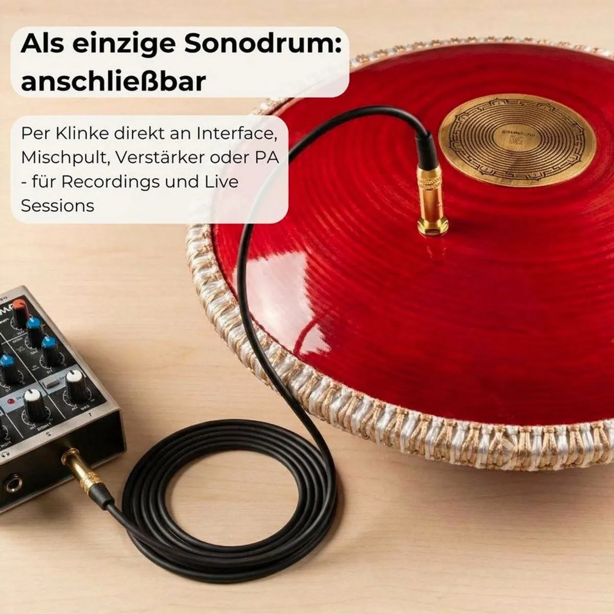 Sonodrum Zungentrommel Meditation, 15 Töne C-Dur, handgefertigt, einfach zu spielen 3