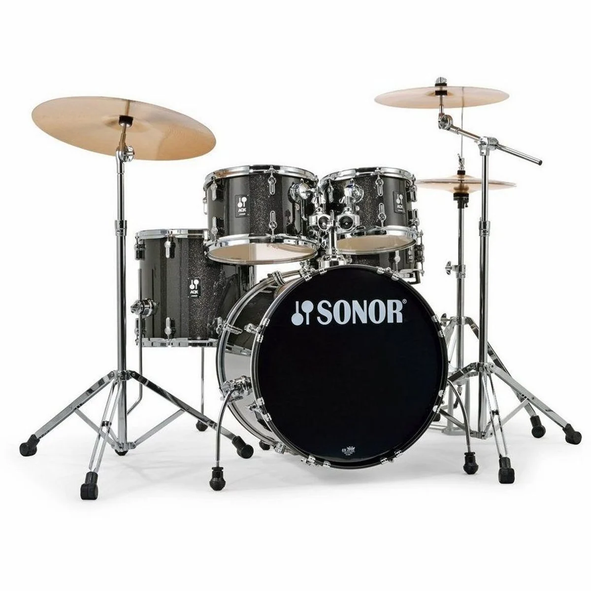 SONOR AQX Studio Schlagzeugset, inkl. Hardware und Beckenset 2