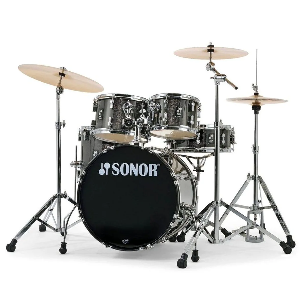 SONOR AQX Studio Schlagzeugset, inkl. Hardware und Beckenset 4