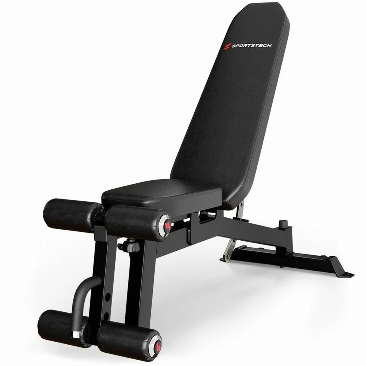 Sportstech BRT700 Hantelbank, 21in1 Multifunktionalität, platzsparend, robust
