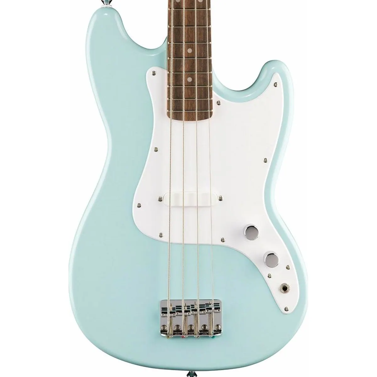 Squier Sonic Bronco Bass, kompakt, druckvoller Sound, leichtes Spielgefühl 4