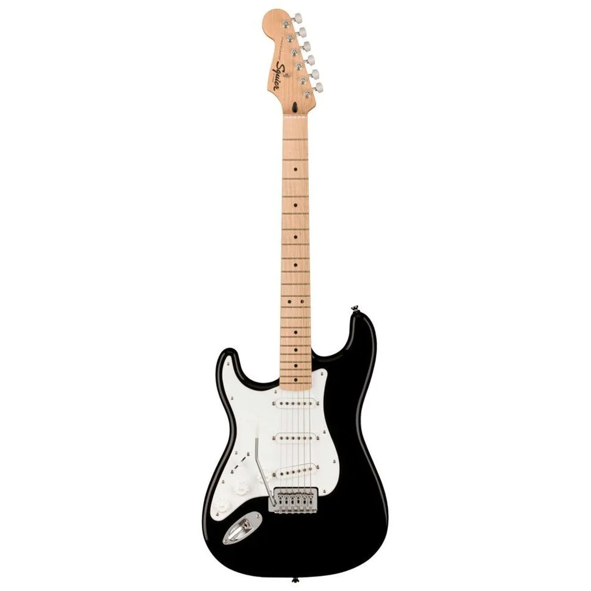 Squier Sonic Stratocaster LH Black, vielseitige Sounds und komfortabler Ahornhals 2