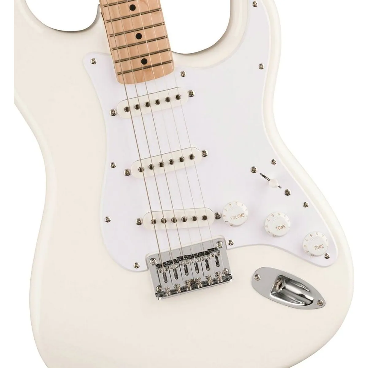 Squier Sonic Stratocaster HT Arctic White, vielseitige Klänge und komfortables Spiel 4