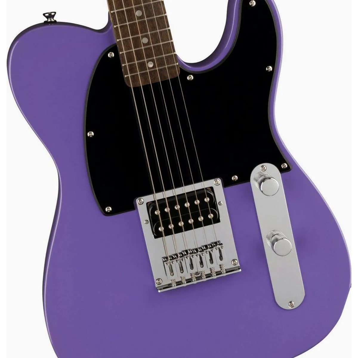 Squier Sonic Esquire H Ultraviolet, Humbucker, leichter Pappelkorpus 4