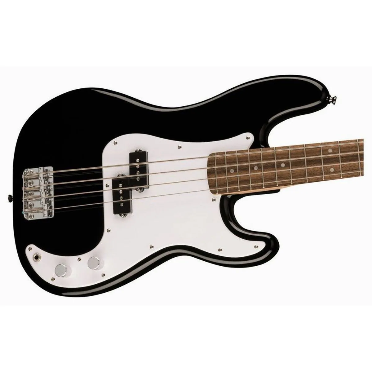 Squier Sonic Precision Bass Black, druckvoller Ton, schlanker Hals, klare Bedienung 5