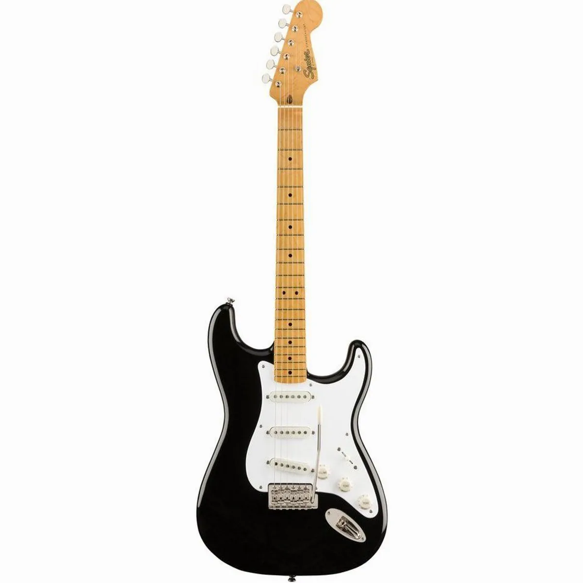 Squier Classic Vibe '50s Stratocaster MN Black, nyatoh Korpus, Alnico-Pickups