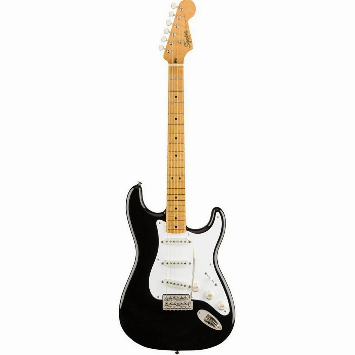 Squier Classic Vibe '50s Stratocaster MN Black, nyatoh Korpus, Alnico-Pickups 3