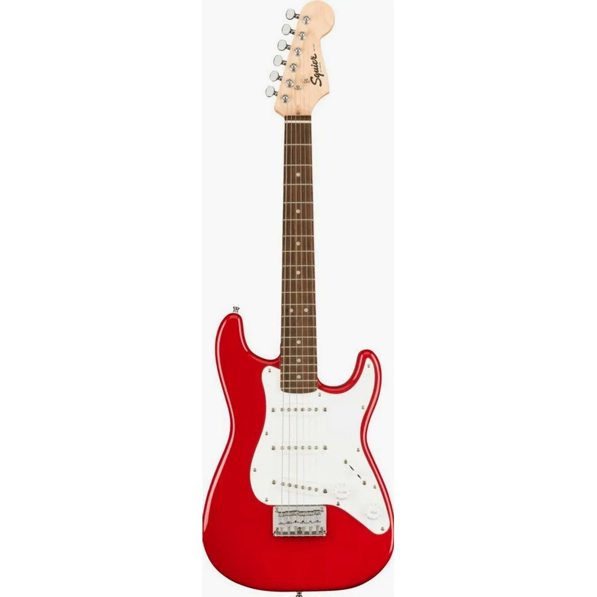 Squier Mini Stratocaster Dakota Red, kompakt, vielseitig, komfortabel 2