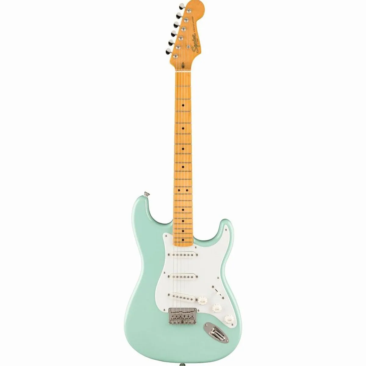 Squier Classic Vibe 50s Stratocaster HT MN Surf Green, C-Halsprofil, Fender Designed Tonabnehmer