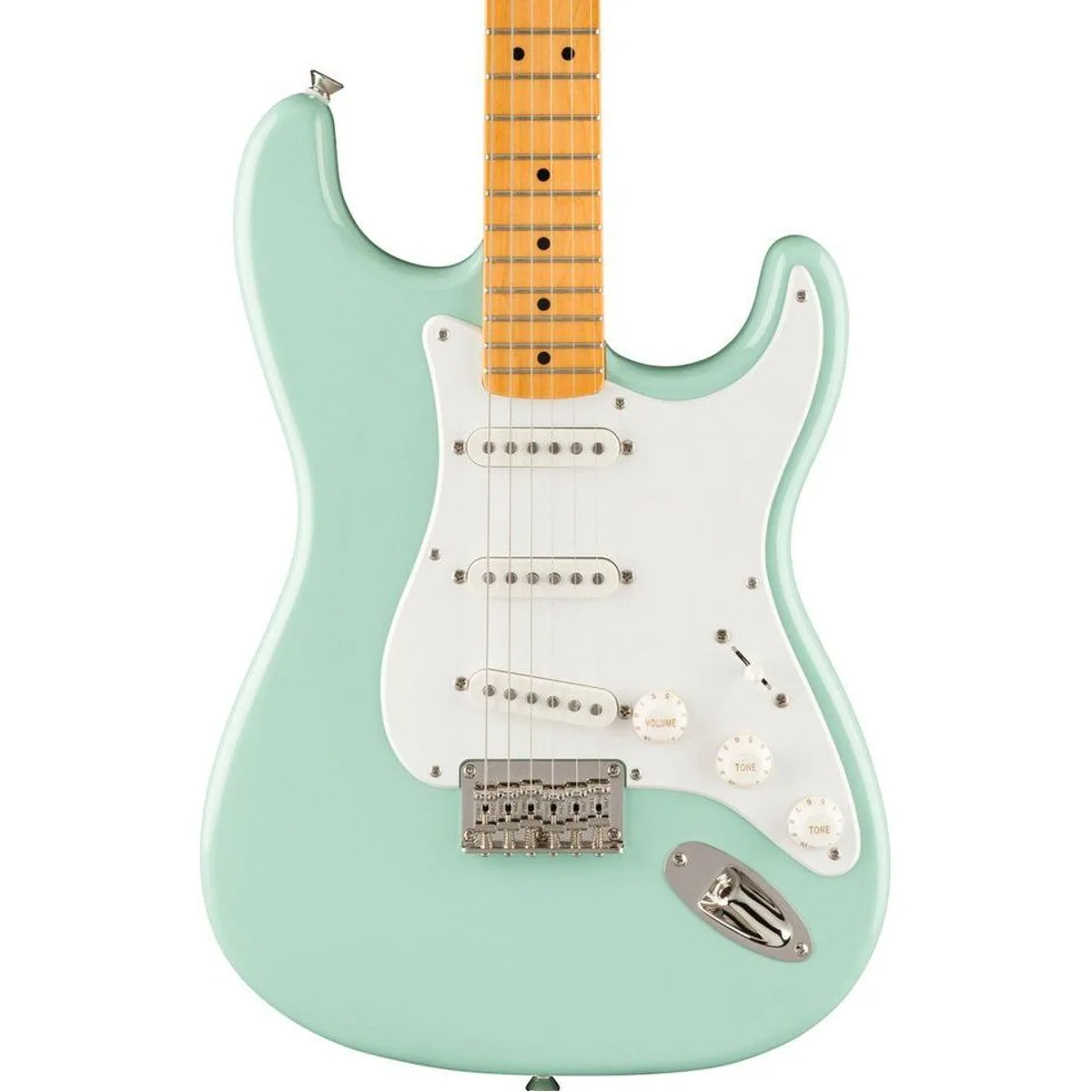 Squier Classic Vibe 50s Stratocaster HT MN Surf Green, C-Halsprofil, Fender Designed Tonabnehmer 3