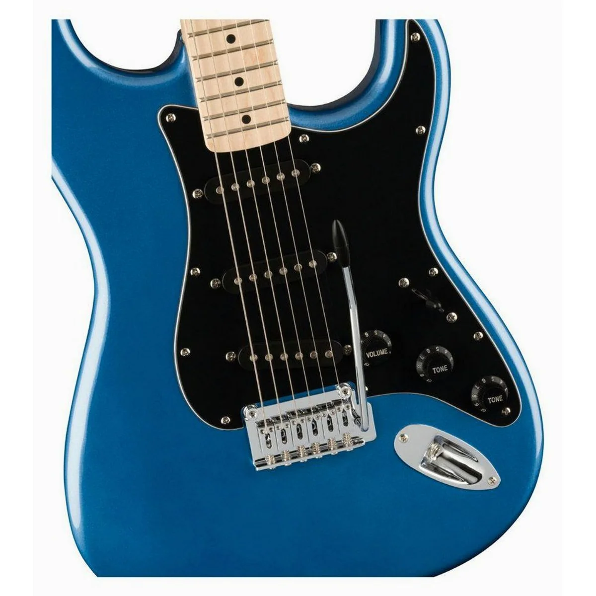 Squier Affinity Series Stratocaster MN Lake Placid Blue, vielseitiger Sound und komfortables Handling 5