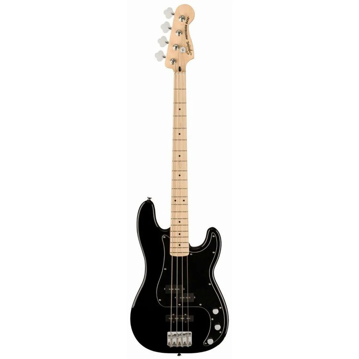 Squier Precision Bass PJ MN Black, vielseitige PJ-Pickups, schlanker Aufbau 2
